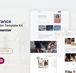 Consa - Insurance Elementor Template Kit Website
