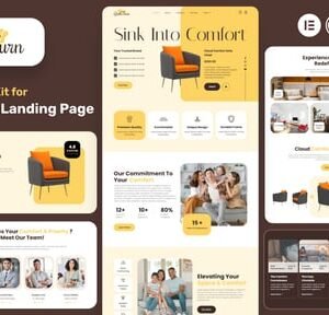 GrubFurn - Single Product Elementor Pro Template Kit