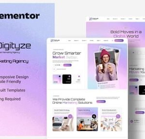 Digityze - Digital Marketing Agency Elementor Template Kit