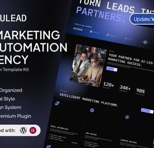 Neulead - AI Marketing & Automation Agency Elementor Template Kit